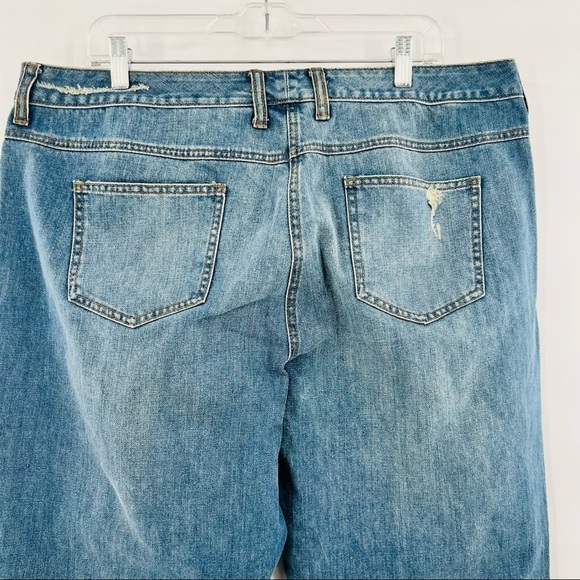 Jeanology color revolution blue jeans straight 18W - Picture 4 of 11